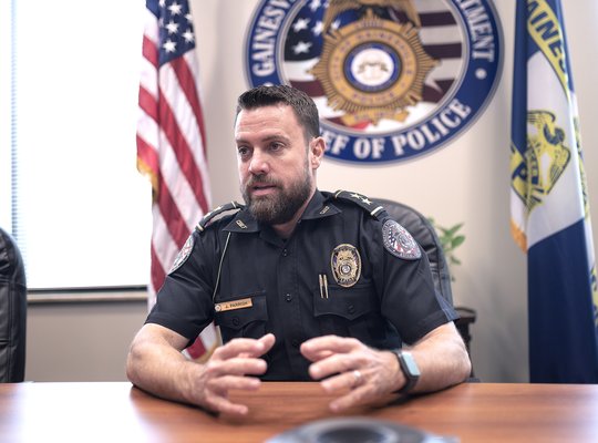 Gainesville police Chief Jay Parrish named Georgia Police Chief of the Year