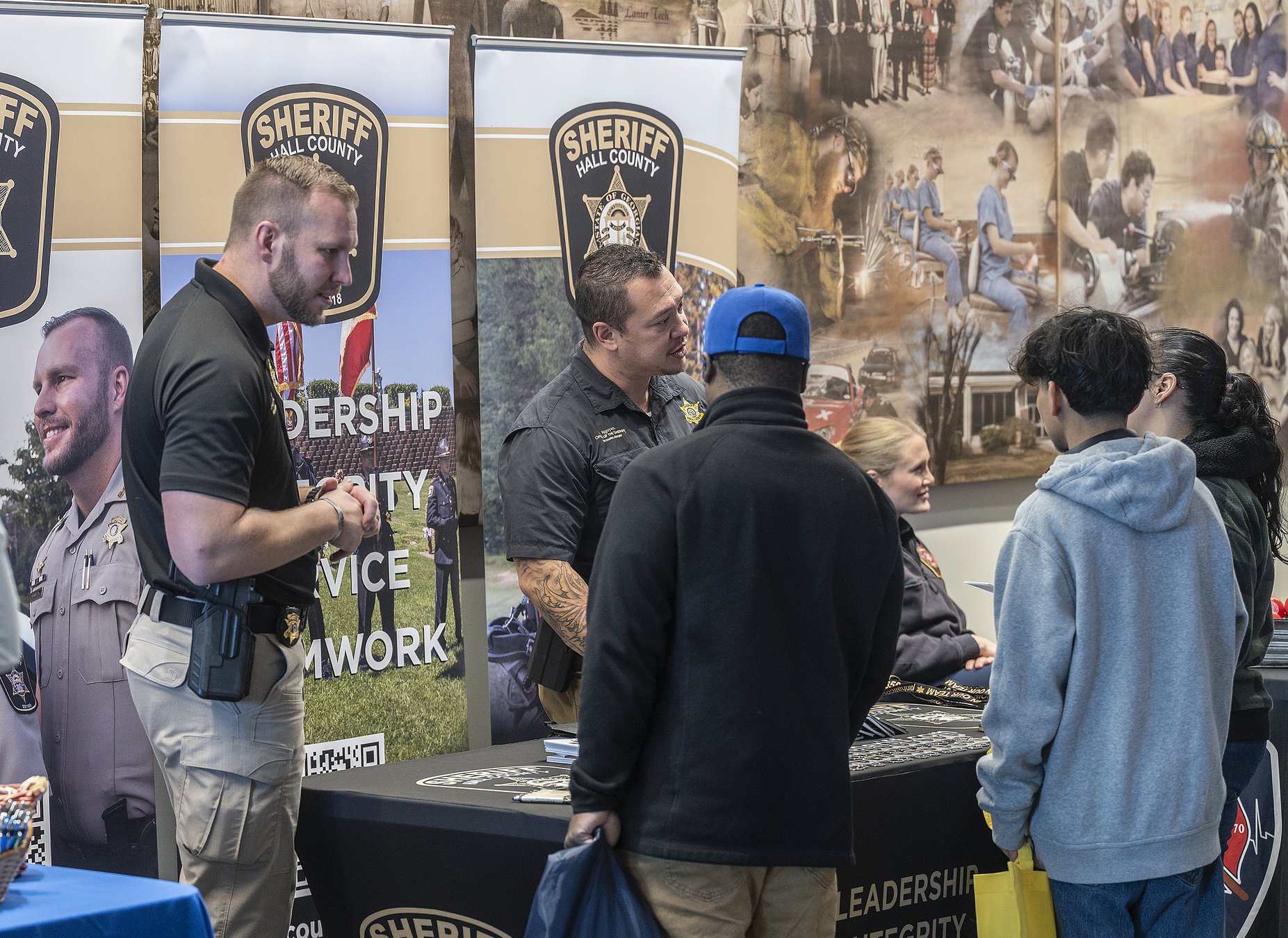 ‘It felt like a dream’ Lanier Tech career fair helps students find