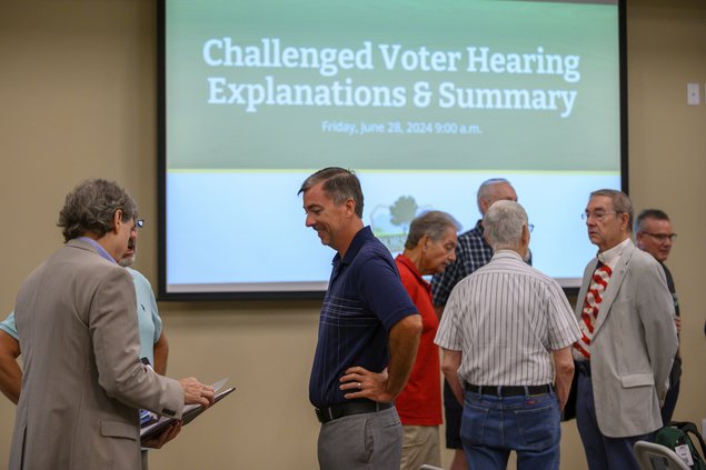 Voter challenge