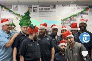 Press Crew Christmas Spirit Cover Image