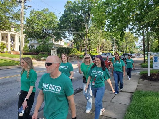 PHOTOS: Going green on Green Street Mental Health Awareness Walk