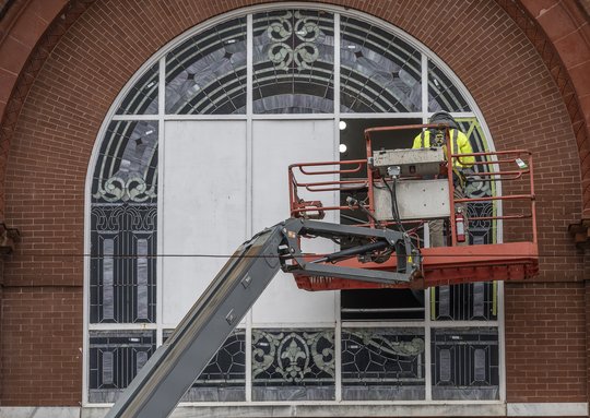A 75K donation will help restore the stained-glass windows at this old Gainesville church