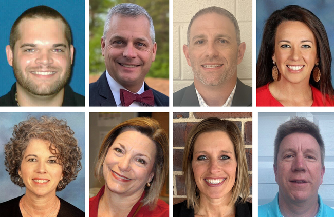 New Hall principals and administrators 2025