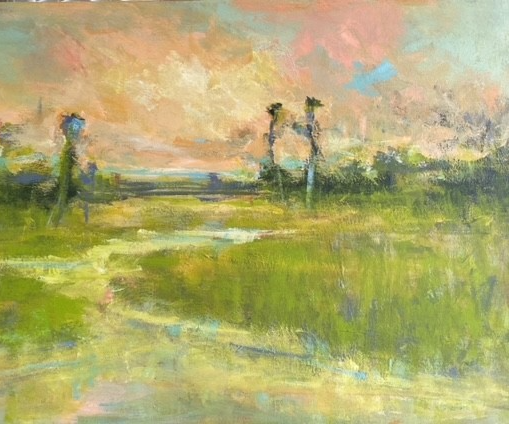 Ester Deen 24x30  Pink Skies   $900.png