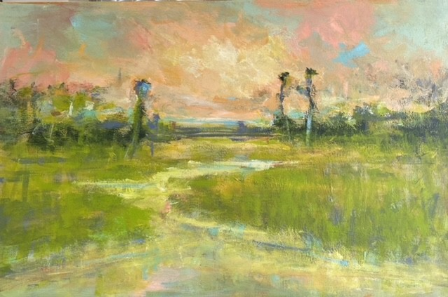 Ester Deen 24x30 Pink Skies $900.png