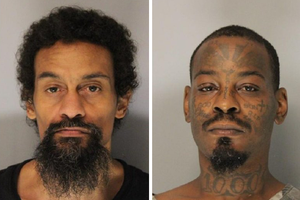 Christopher Denard Wright and Christopher Burnett mugs