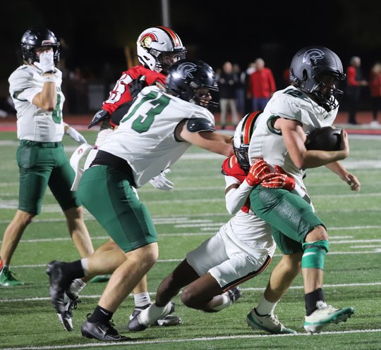 High school football Fifth-ranked North Hall maximizes late first-half surge to beat Greater Atlanta Christian