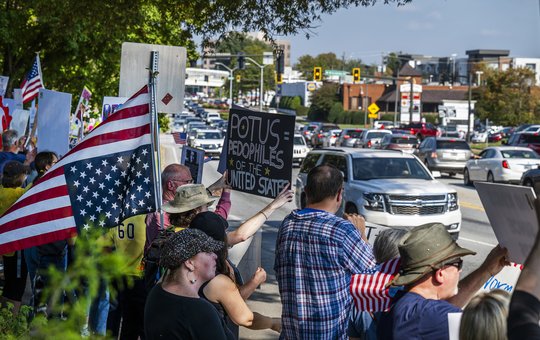 Opinion: A peaceful stand for democracy in Gainesville
