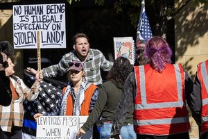 ICE protest