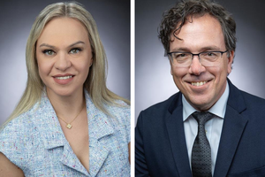 Olga Toleva and Stephane Rinfret