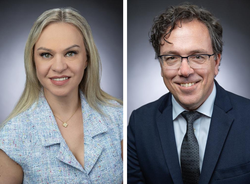 Olga Toleva and Stephane Rinfret