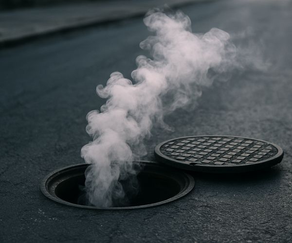 smoke detection - AI image