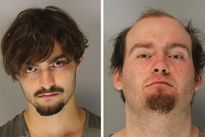 Braxton Eli Hallman and Hayden Stephen Mutter