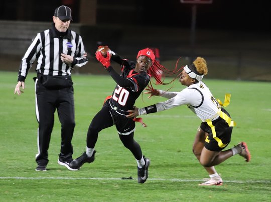 PHOTO GALLERY: Gainesville's flag football program highlights first season with Thursday's playoff win