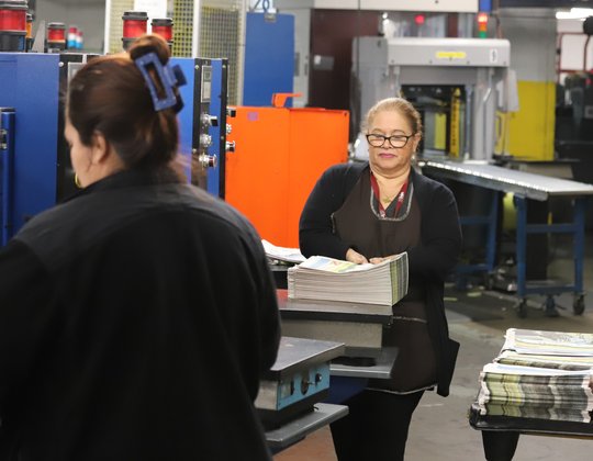 The final run: The Times’ press prints its last newspapers