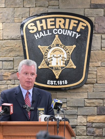 Hall County Sheriff Gerald Couch back in office after extended absence