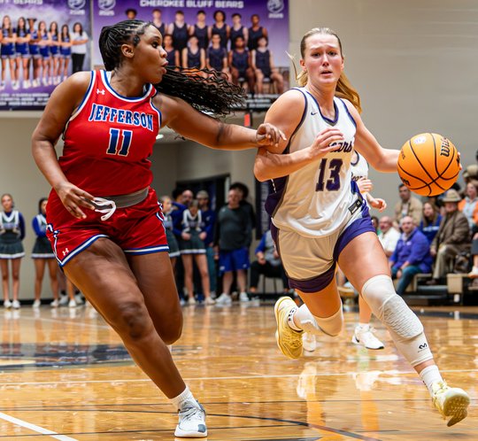 High school basketball: Cherokee Bluff girls fight their way past Jefferson