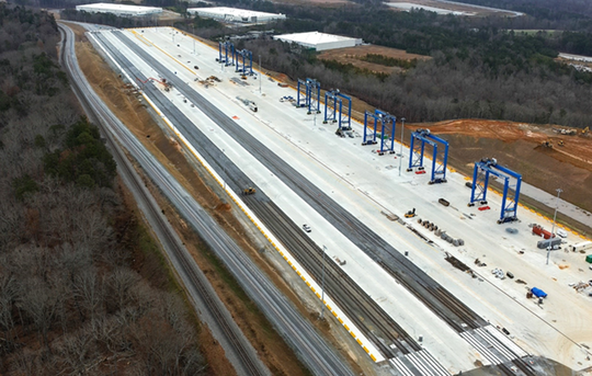 Inland port project is nearly done. Here are the latest updates