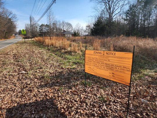 81-home subdivision proposed off this busy Flowery Branch road