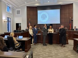 Bob Norton swearing in