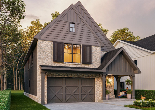 75 single-family homes proposed off this busy Flowery Branch road