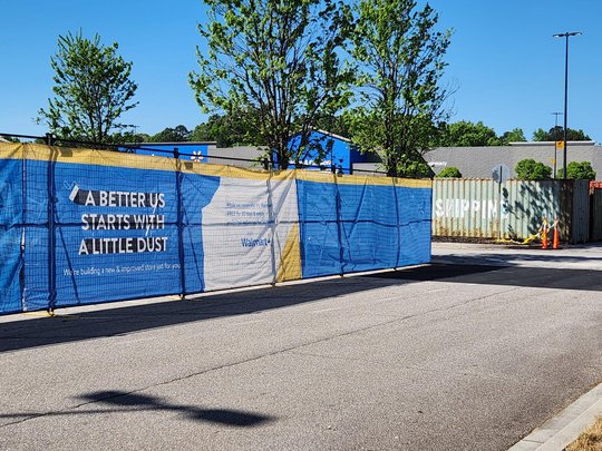 When Walmart hopes to finish renovations at Oakwood store