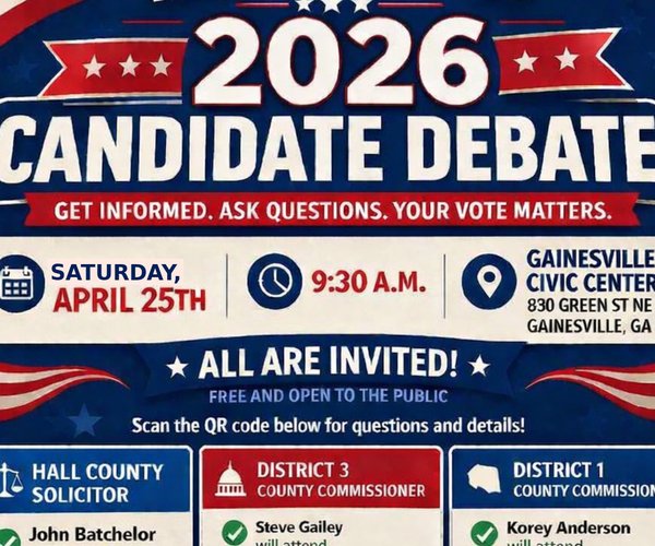 Hall County Informed Candidate Debate 4.25.26