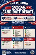 Hall County Informed Candidate Debate 4.25.26