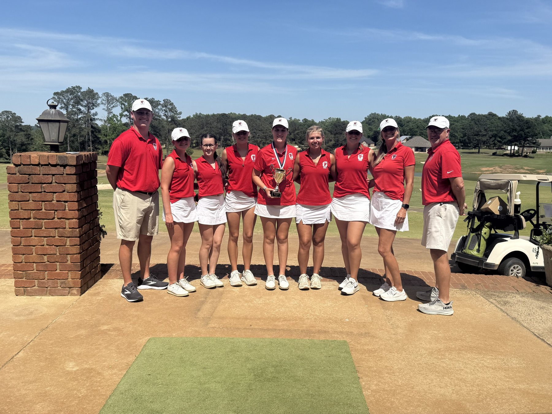 High school golf: Gainesville girls take second at Area championchips ...