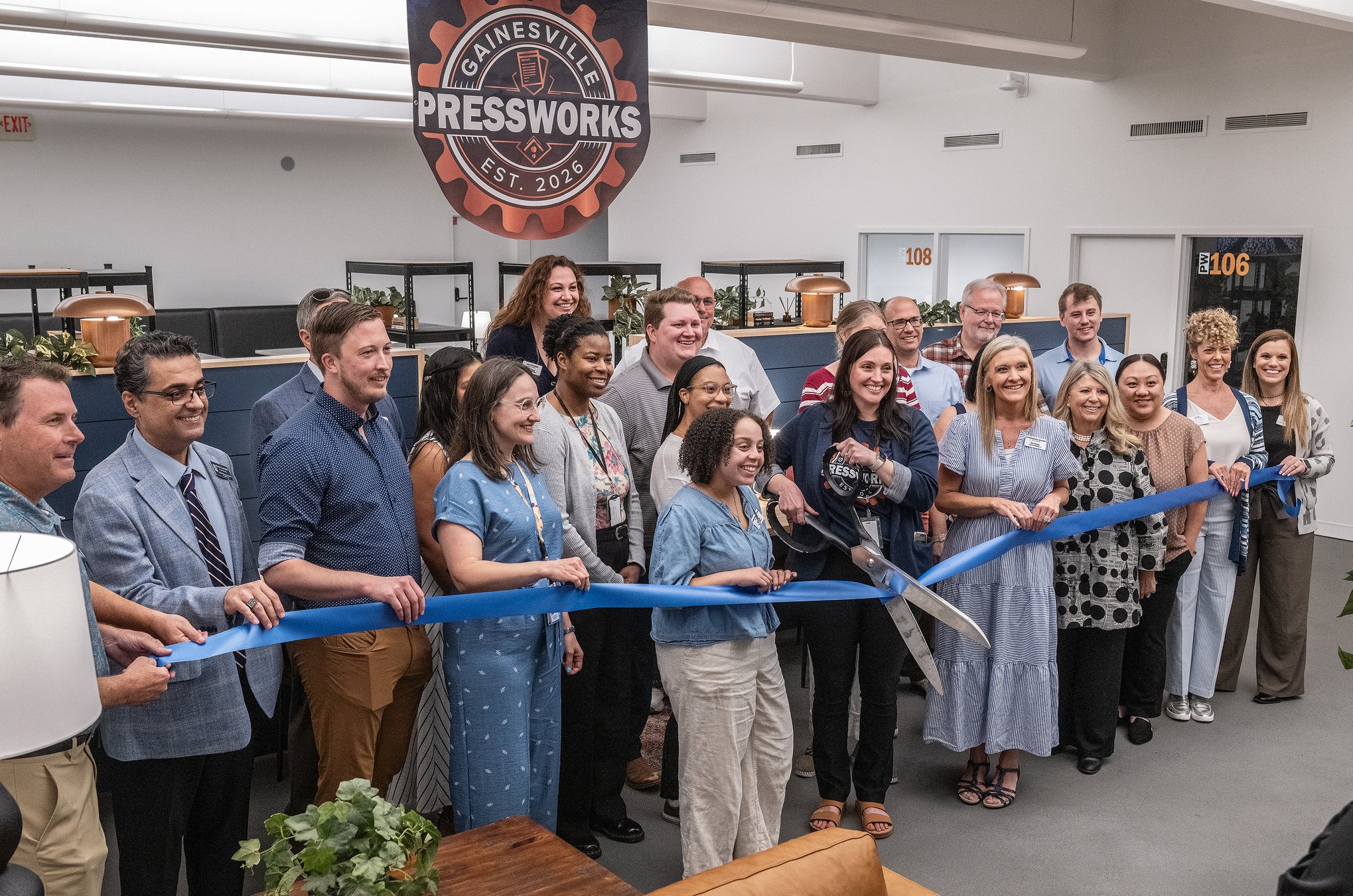 PHOTOS: Pressworks celebrates grand opening inside The Times building ...