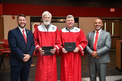 Gainesville High School Honorary Diplomas 2026 Jeremy Williams Robert Bruner Bryson Worley Roberto Rivera.jpg