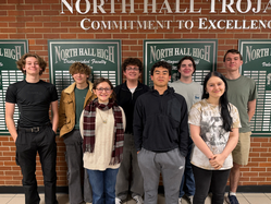 North Hall High School 2025-2026 Quiz Bowl Team.png