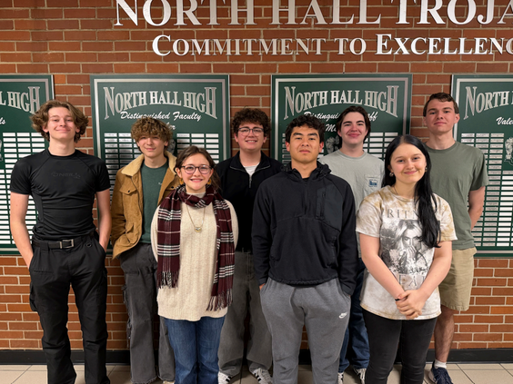 North Hall High School 2025-2026 Quiz Bowl Team.png