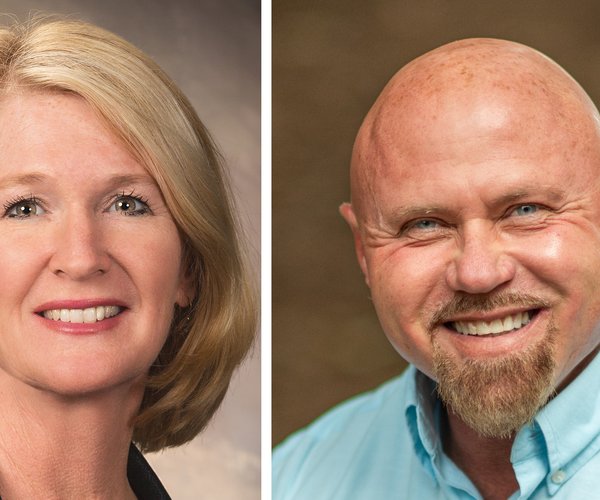 Kathy Cooper and Mark Turner
