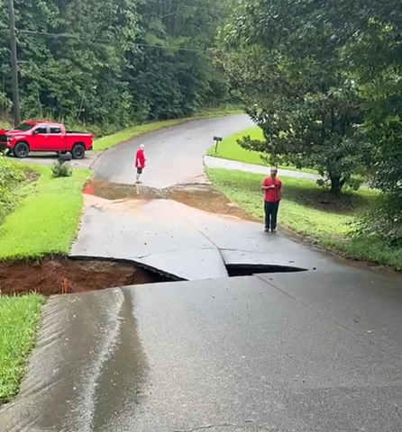 Rare ‘200-year’ storm dumped up to 7 inches of rain in three hours in Hall